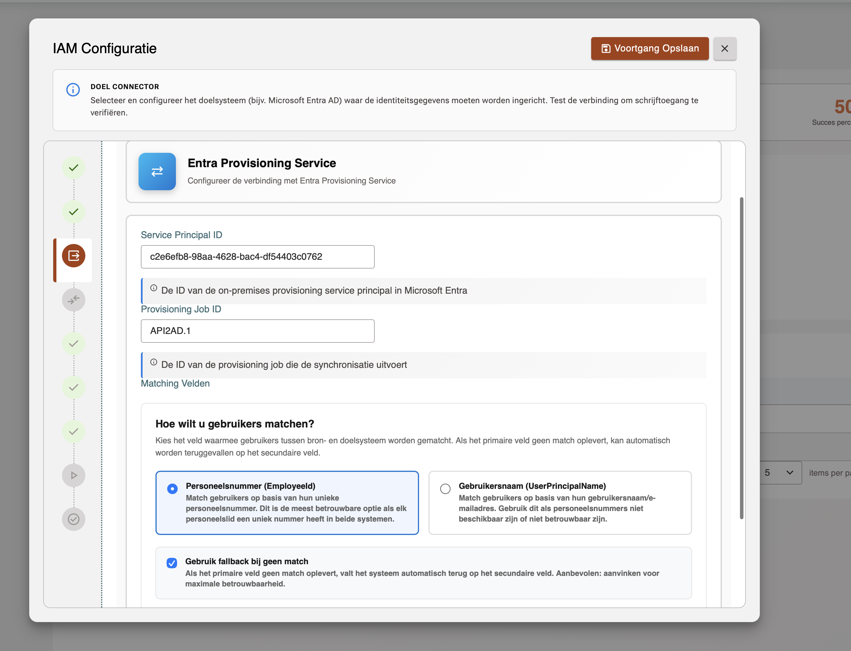 Entra Provisioning Service configuratie